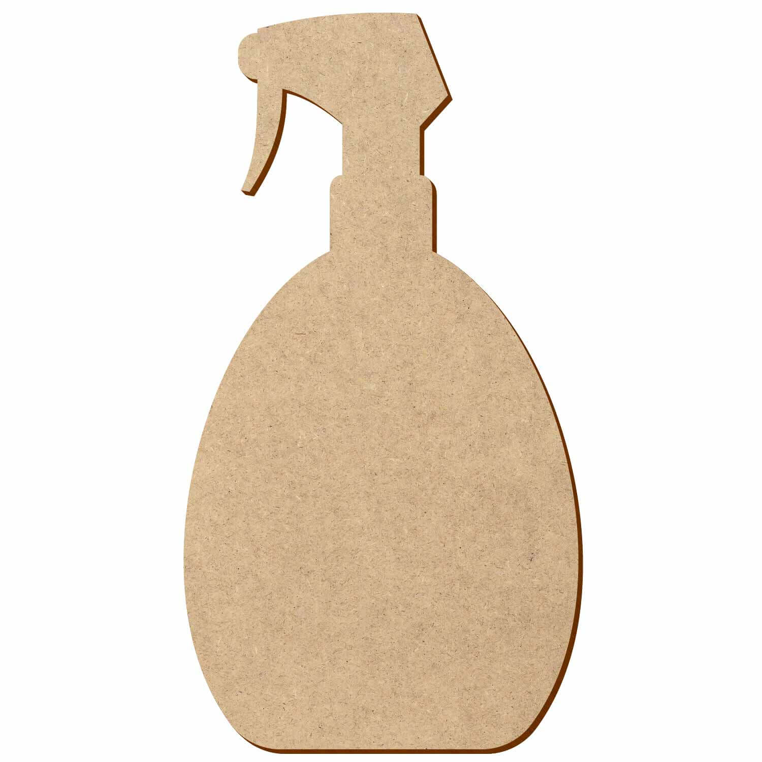 MDF Sprühflasche- 3-50 cm Deko Basteln