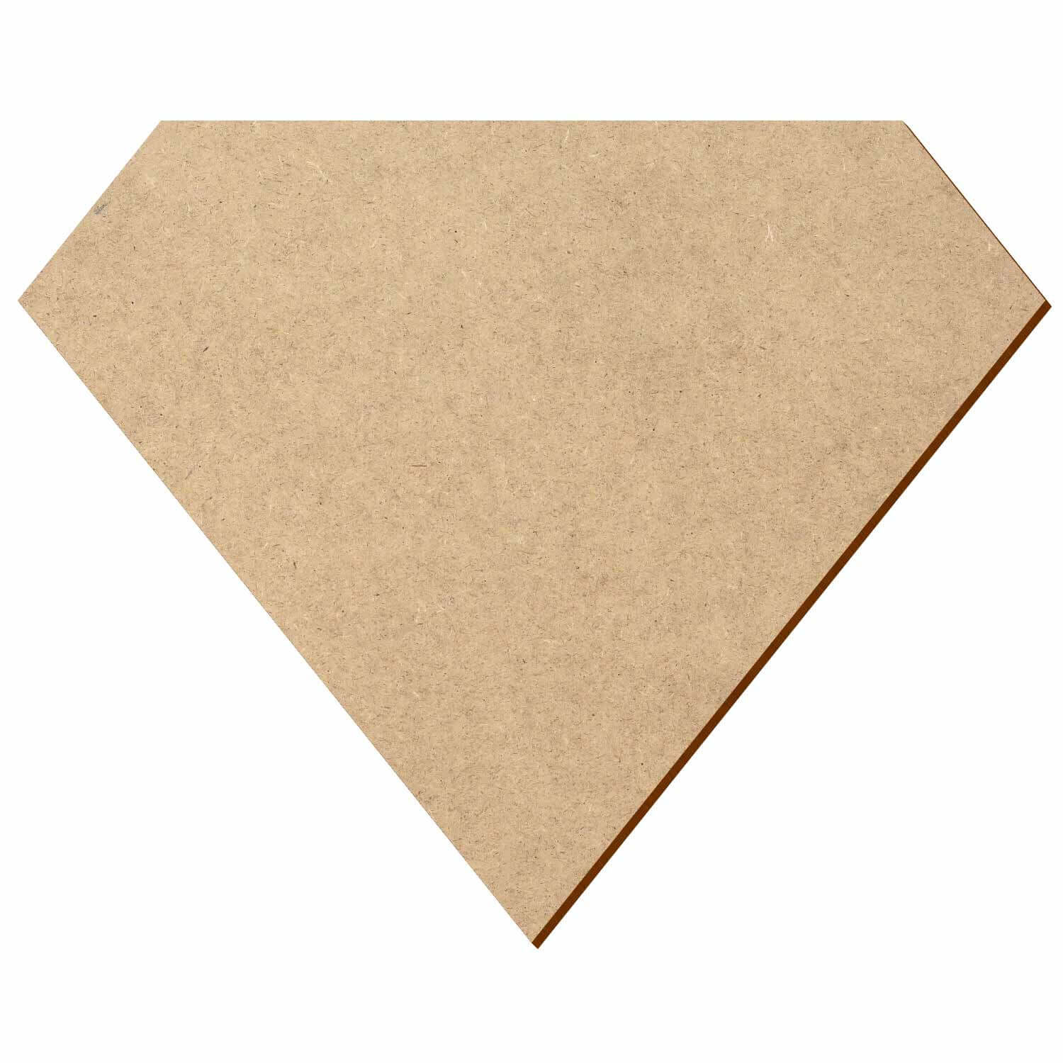 MDF Diamant- Zuschnitt 3-50cm Deko Basteln