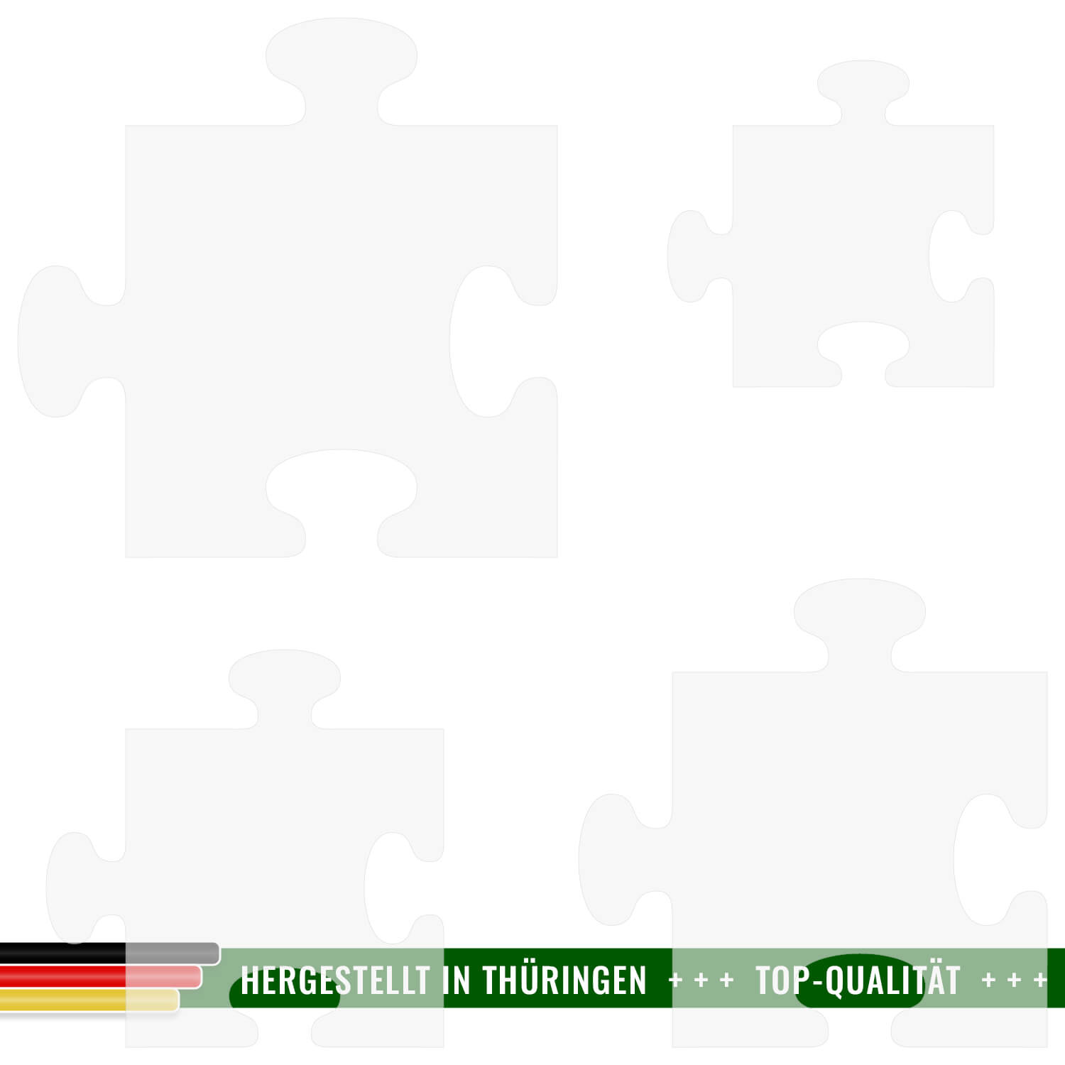 Plexiglas® Zuschnitt - Puzzle Farblos transparent - Basteln Deko 3-50cm Gruppenbild